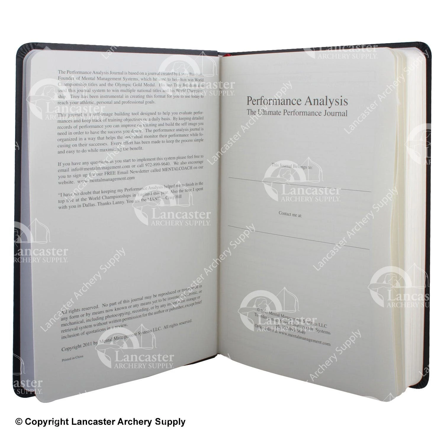 Mental Management Performance Analysis Journal - Image 2