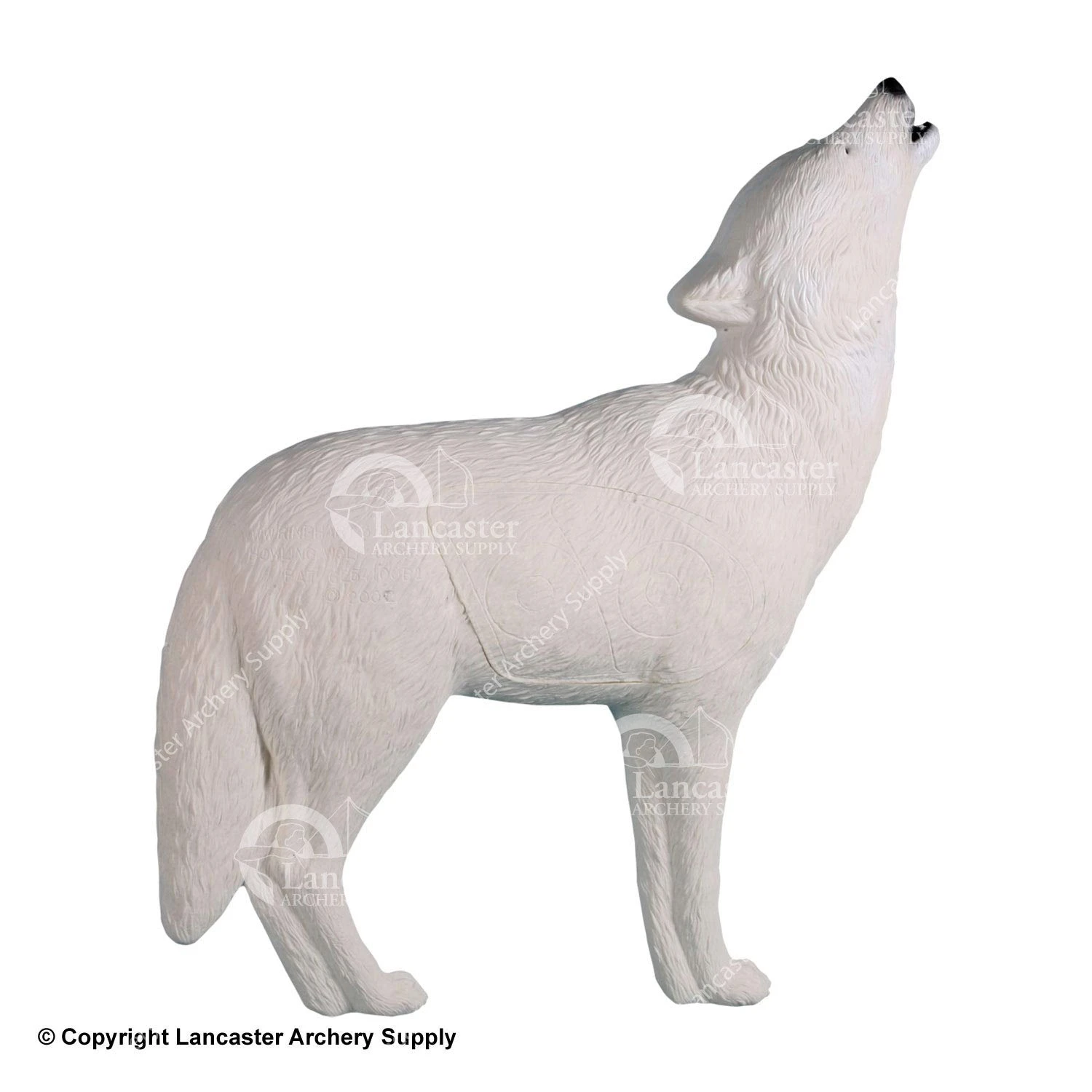 Rinehart Howling White Wolf Target